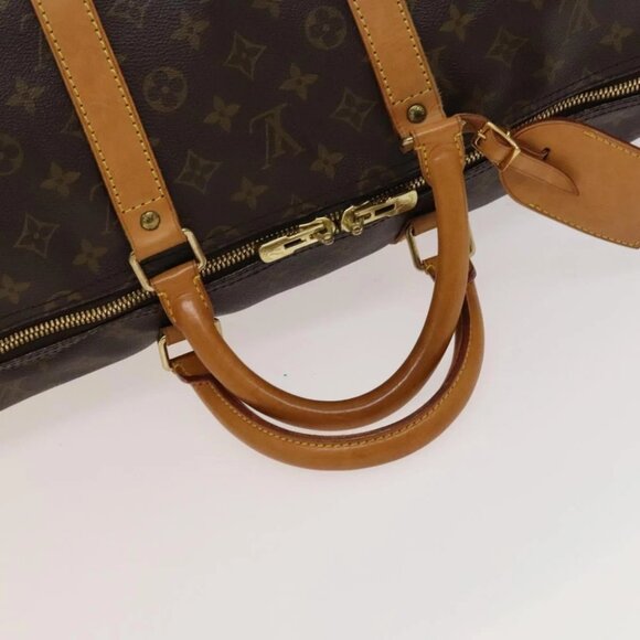 LOUIS VUITTON Monogram Keepall 55 Boston Bag - Picture 10 of 16